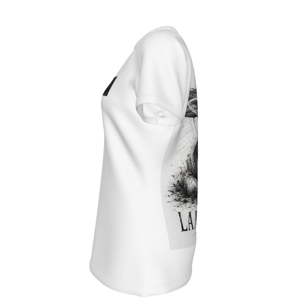 RexChristi-Lamb of God Women`s T-Shirt from Cotton