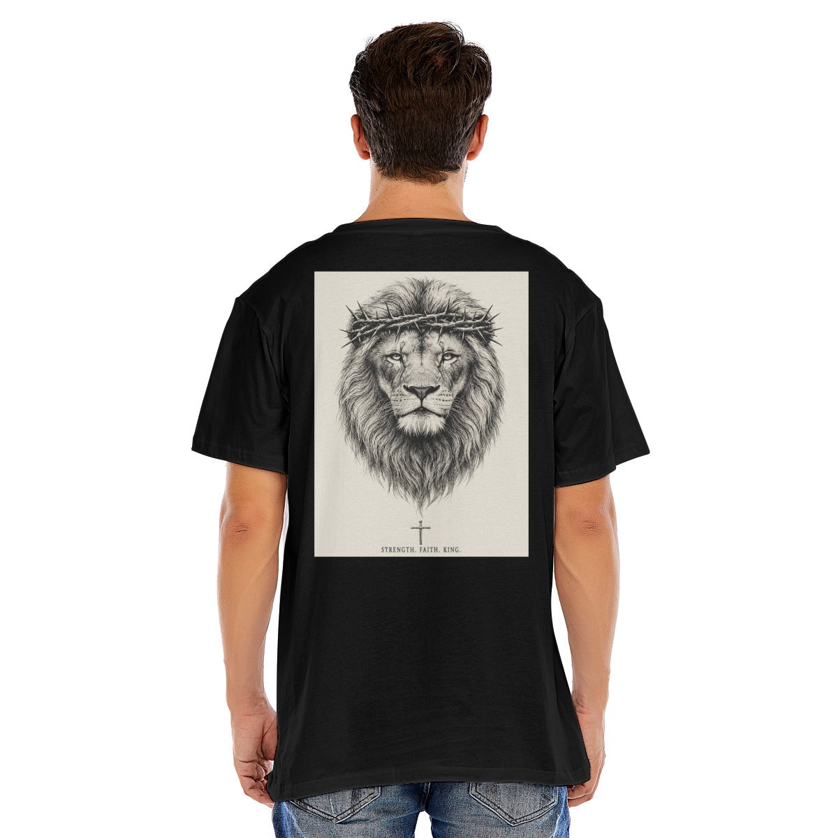 RexChristi Unisex Lion of Judah Cotton T-shirt