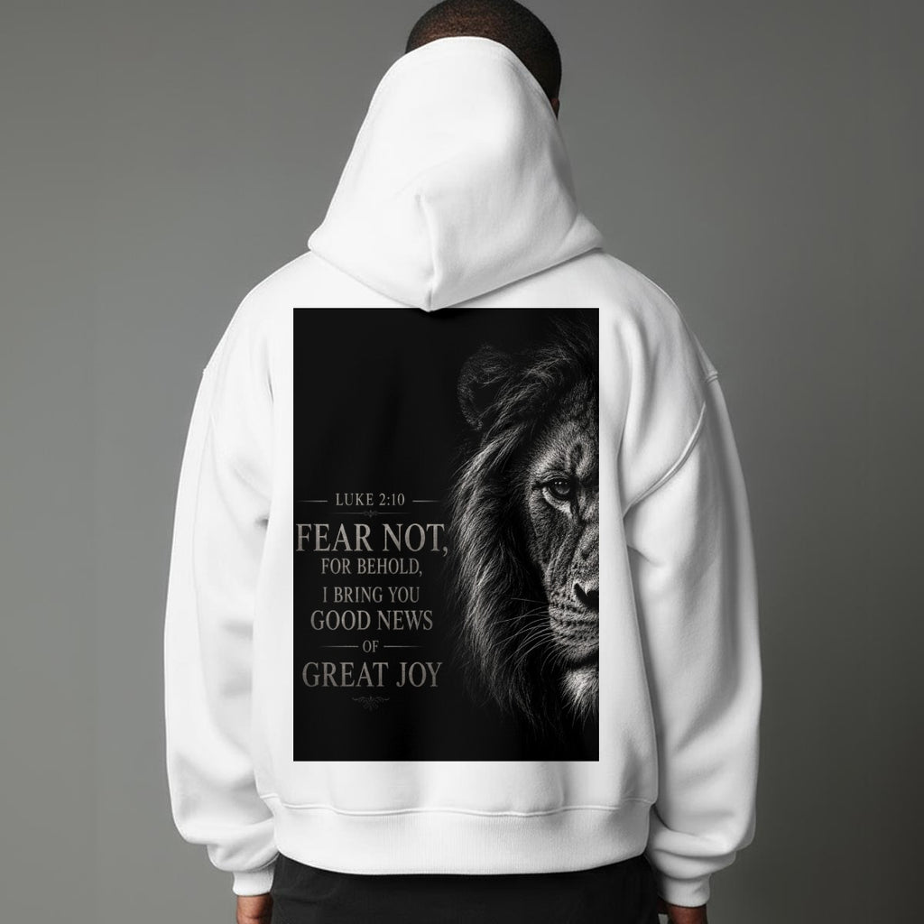 RexChristi-Fear Not Men`s Hoodie
