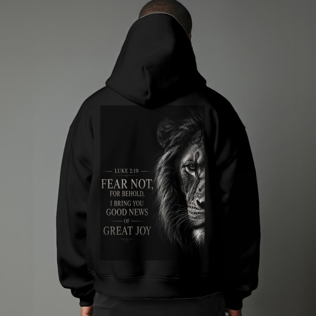 RexChristi-Fear Not Men`s Hoodie