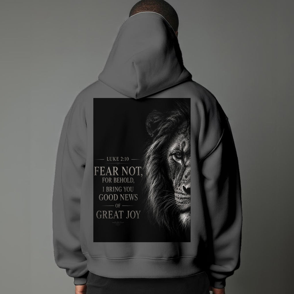 RexChristi-Fear Not Men`s Hoodie