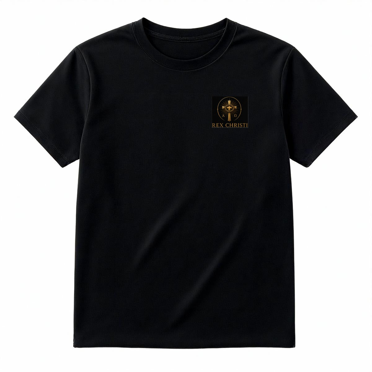 RexChristi Men's T-Shirt with Jesus Carrying the Cross